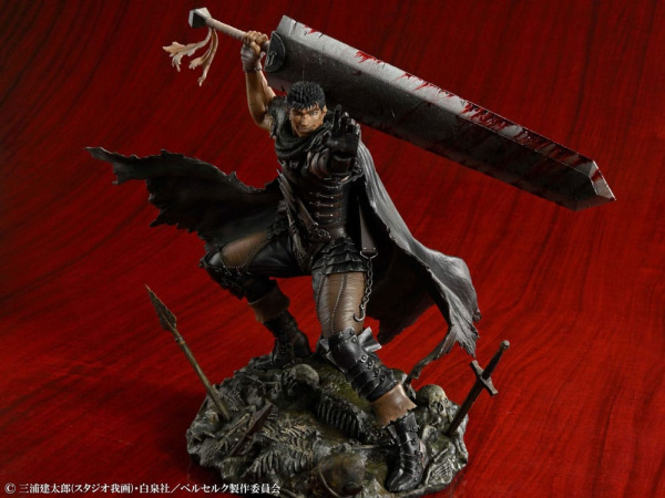 Berserk PVC Statue 1/7 Guts Black Swordsman Ver. 26 cm 8