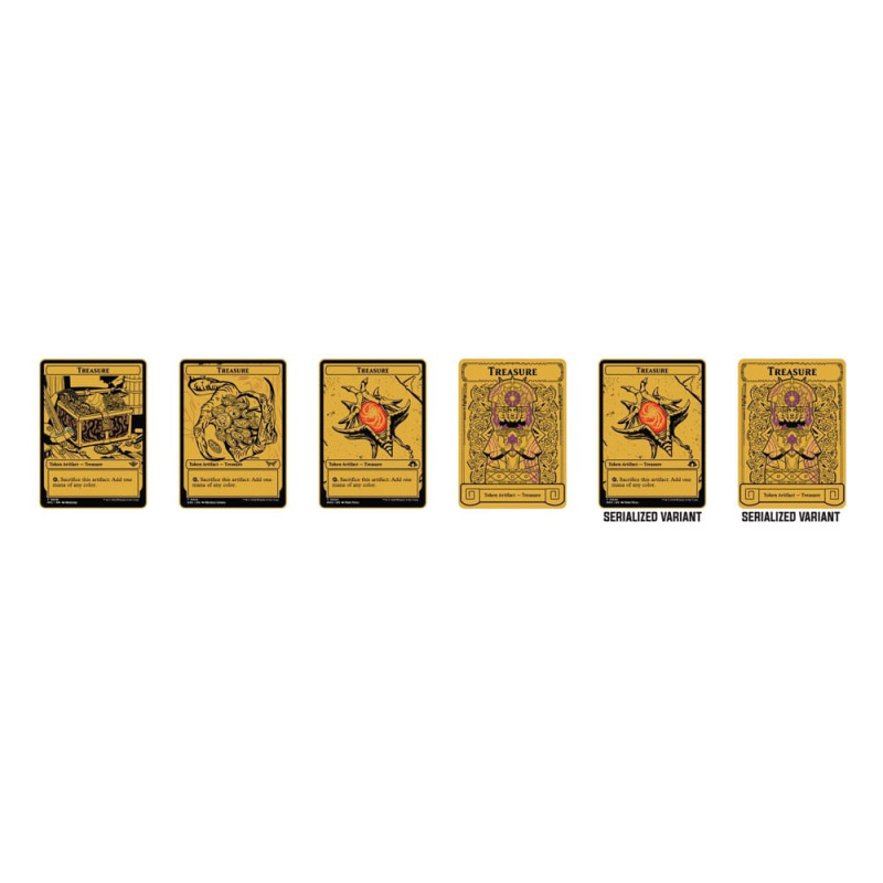 Magic: The Gathering Token Blind Box Mystery Treasure Token Assortment (10) 2