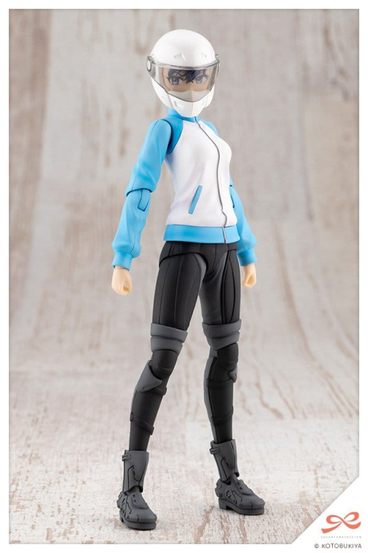 Sousai Shojo Teien Plastic Model Kit 1/10 Rui Saotome Touhou High School Tracksuit 16 cm 12