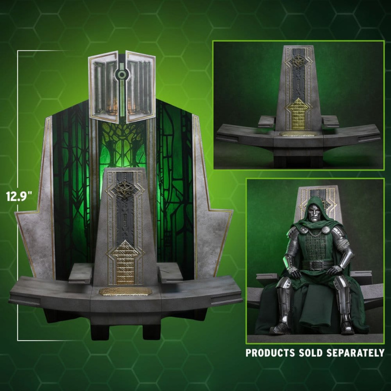 Avengers: Doomsday Movie Masterpiece Action Figure Accessory 1/6 Doom's Throne 33 cm 2