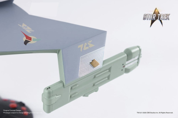 Star Trek TOS DieCast Replica 1/350 Klingon D7 Battle Cruiser Original Concept Design heo EU Exclusi 12
