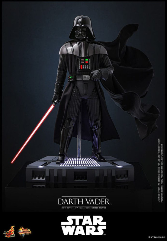 Star Wars: Episode III - Revenge of the Sith Movie Masterpiece Action Figure 1/6 Darth Vader (Deluxe 5