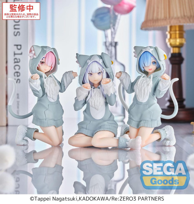 Re:Zero Starting Life in Another World Yumemirize PVC Statue Rem Mofumofu Pack 11 cm 5