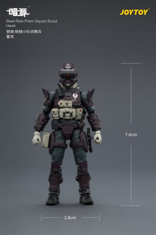 Dark Source Steel Ride Action Figure Prism Squad 8 cm 6