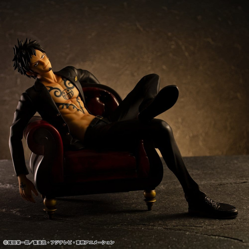 One Piece Portrait.Of.Pirates "S.O.C" PVC Figure Trafalgar Law Ver.R 14