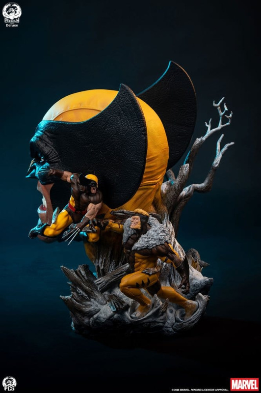 Marvel Fine Art Bust Wolverine Deluxe Edition 48 cm 7