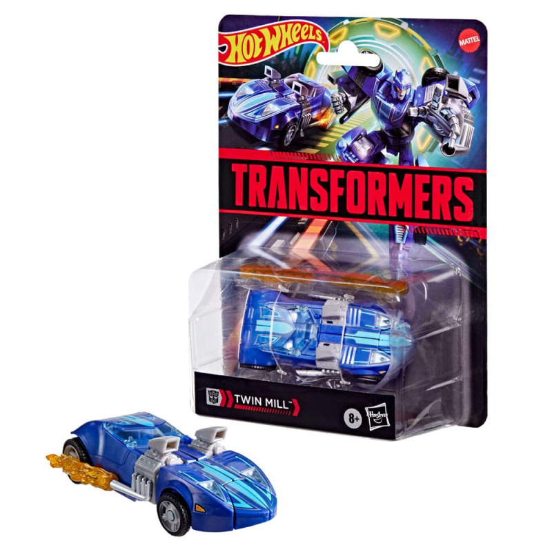 Hot Wheels x Transformers Action Figure Twin Mill 12 cm 8