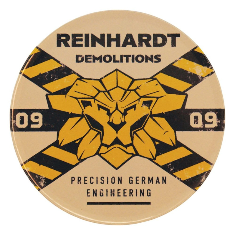 Overwatch Coaster 4-Pack Printed Metal 6
