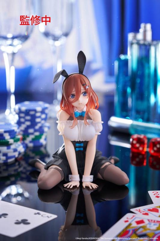 The Quintessential Quintuplets 3 PVC Statue Desktop Cute Figure Miku Nakano (Bunny Ver.) 13 cm 9