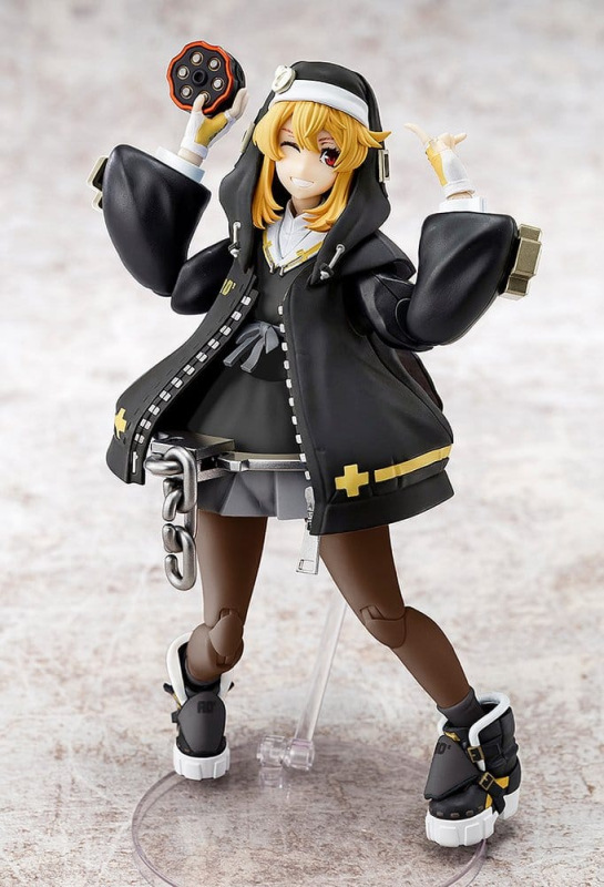 Guilty Gear Strive Plastic Model Kit Bridget Articulated Black Color Ver. 14 cm 3