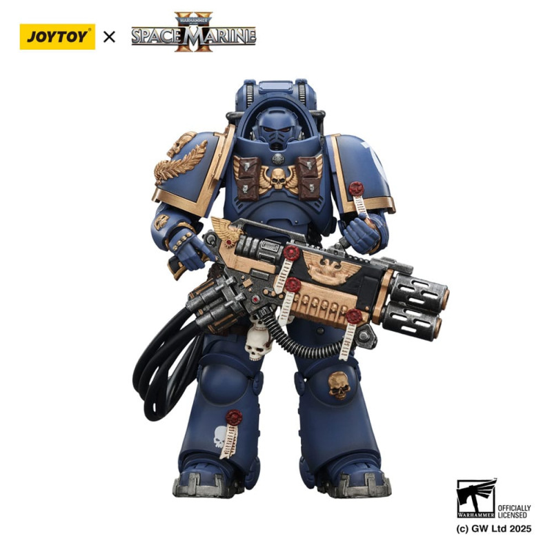 Warhammer 40,000: Space Marine 2 Action Figure Ultramarines Heavy Artificer Armor with Relic Multi-M