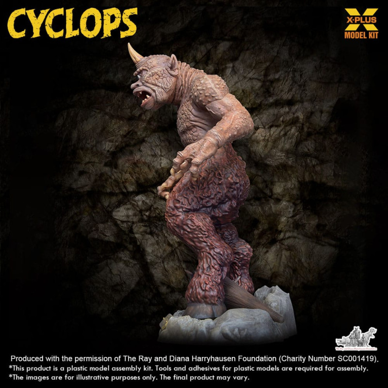 Cyclops figure Plastic Model Kit 1/72 Renewal Package 23 cm 1