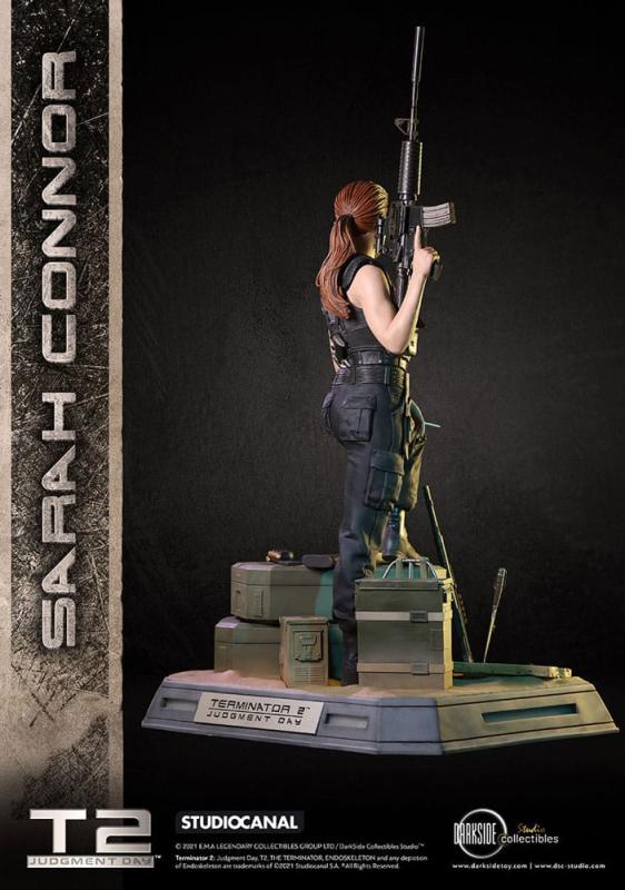 Terminator 2 Judgement Day Premium Statue 1/3 Sarah Connor T2 30th Anniversary Edition 71 cm