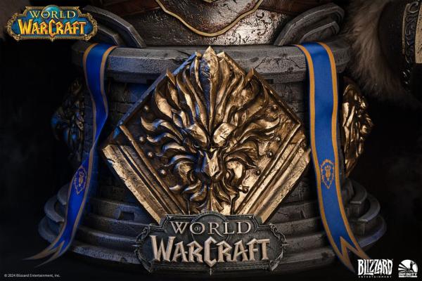 World of Warcraft Life Size Bust 1/1 Varian Wrynn 120 cm 10