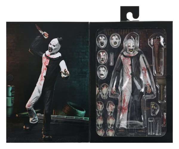Terrifier 2 Ultimate Action Figure Art the Clown (Blood Splattered) 18 cm 2