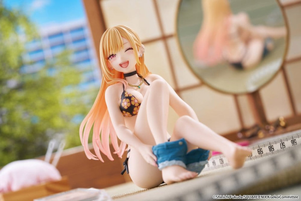 My Dress-Up Darling Desktop Cute PVC Figure Marin Kitagawa (Measured Swimsuit Ver.) Reissue 13 cm 5