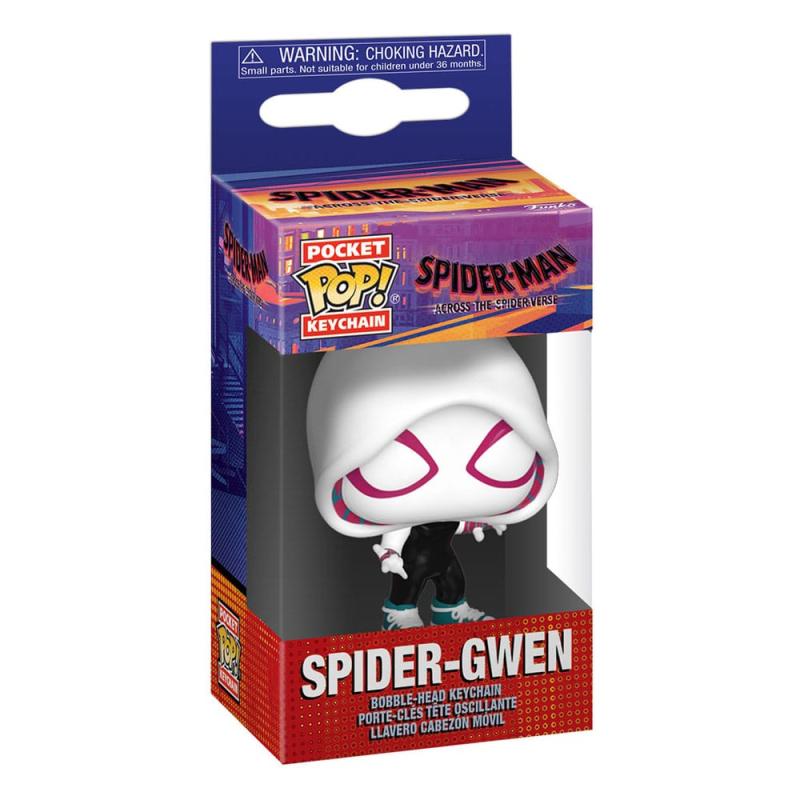 Spider-Man: Across the Spider-Verse POP! Vinyl Keychains 4 cm Spider-Gwen Display (12)