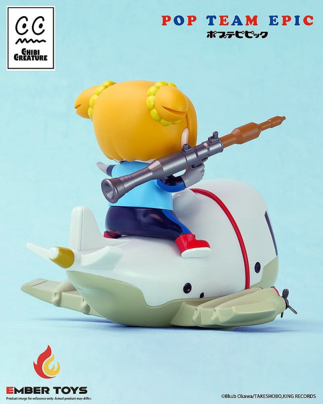Pop Team Epic Chibi Creature Vinyl Figures 2-Pack POPUKO & PIPIMI: Skeleton Competition Ver. 5