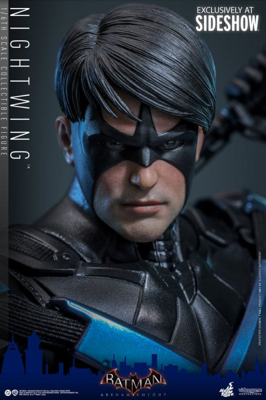 Batman Arkham Knight Videogame Masterpiece Action Figure 1/6 Nightwing 30 cm 3
