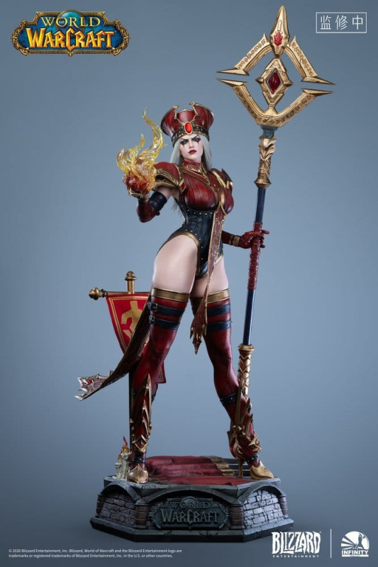 World of Warcraft Silicone Statue 1/3 Sally Whitemane 108 cm