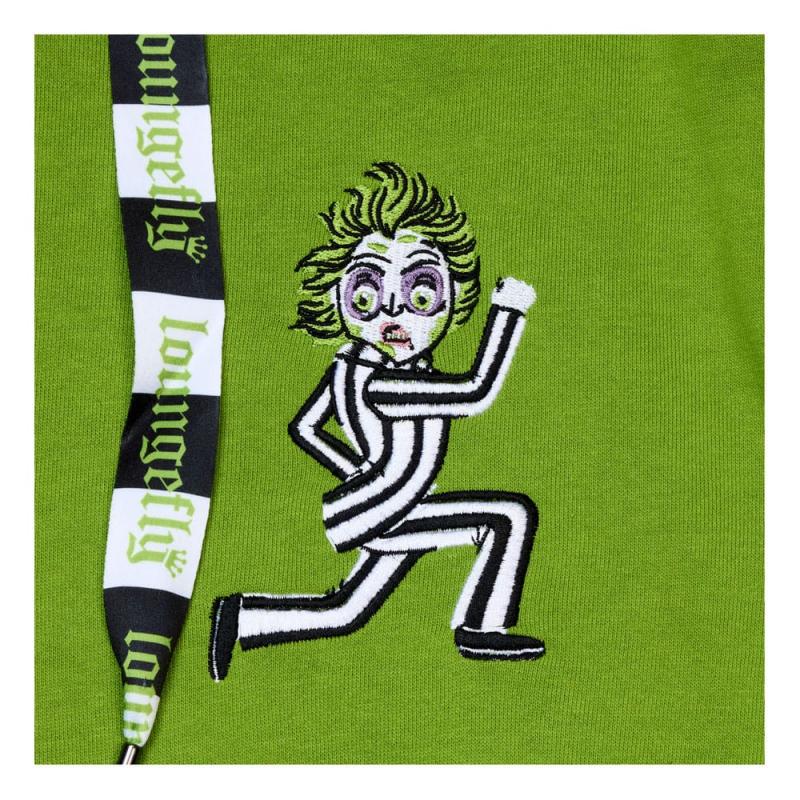 Beetlejuice by Loungefly Hoodie Sweater Unisex Glow in the Dark Size S