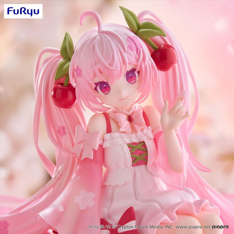 Hatsune Miku Noodle Stopper PVC Statue Sakura Miku 2025 14 cm 1