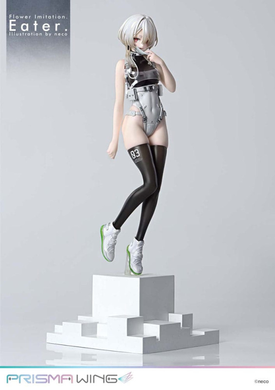 Flower Imitation Prisma Wing PVC Statue 1/7 Eater Illustration by neco 32 cm 6