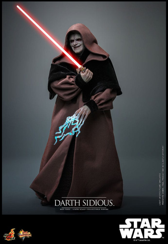 Star Wars Movie Masterpiece Action Figure 1/6 Darth Sidious 29 cm 7