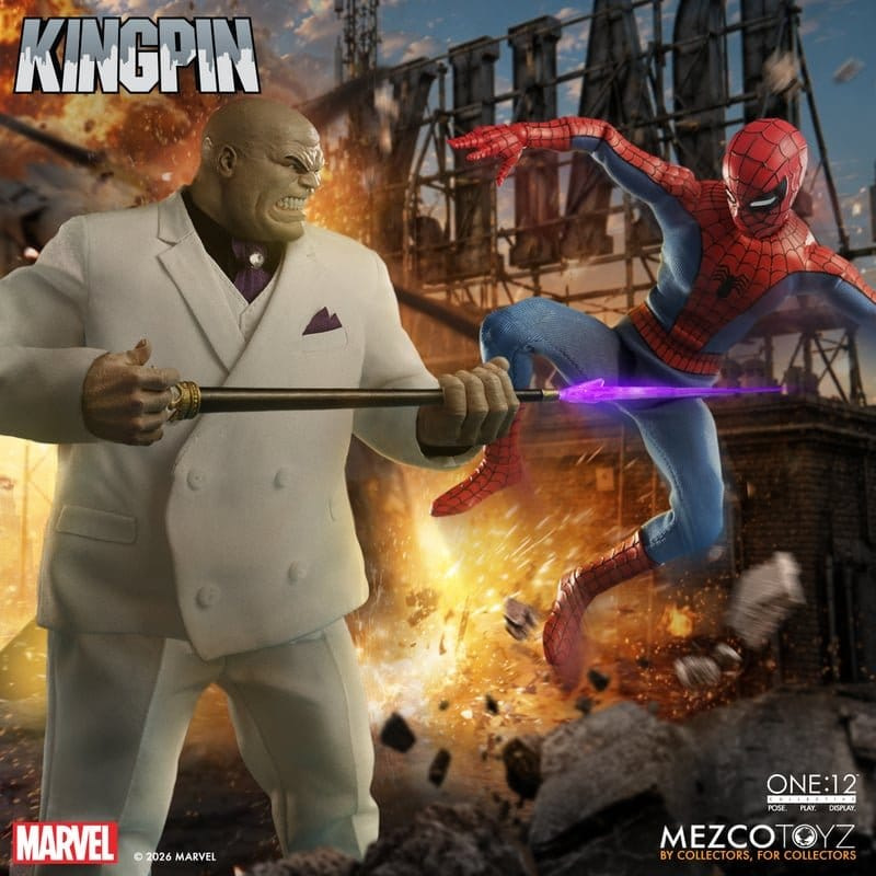 Marvel Comics One:12 Collective Action Figure 1/12 Kingpin 18 cm 4