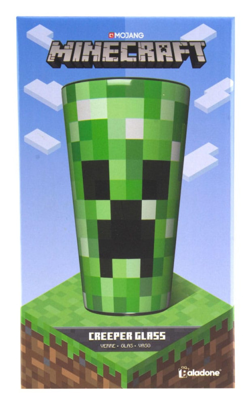 Minecraft Pint Glass Creeper 2