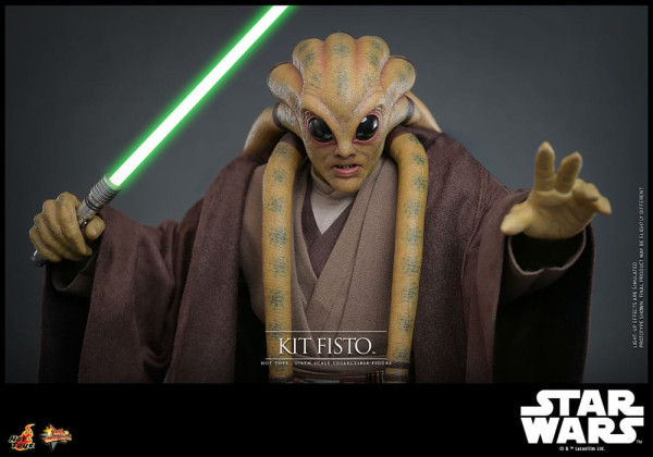 Star Wars Movie Masterpiece Action Figure 1/6 Kit Fisto 32 cm 11