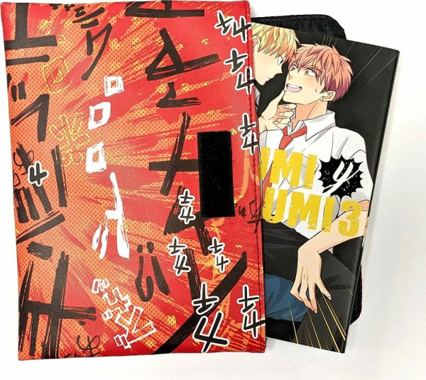 Uchiwa Manga Cover Kanjis 24 cm 1
