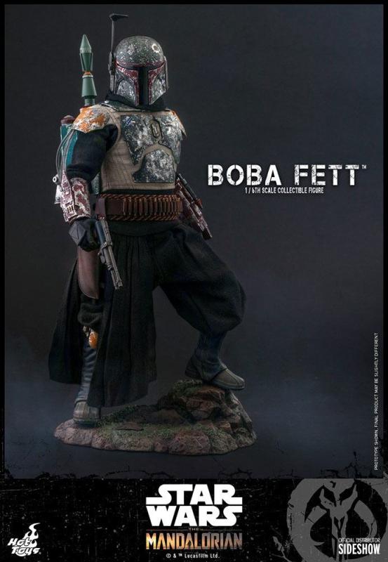 Star Wars The Mandalorian Action Figure 1/6 Boba Fett 30 cm