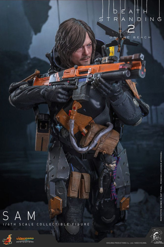 Death Stranding 2: On the Beach Videogame Masterpiece Action Figure 1/6 Sam 31 cm 7