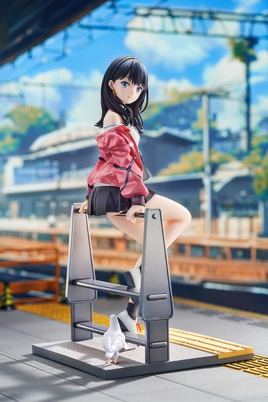 Gridman Universe PVC Statue 1/7 Rikka Takarada: Blue Sky Station 21 cm