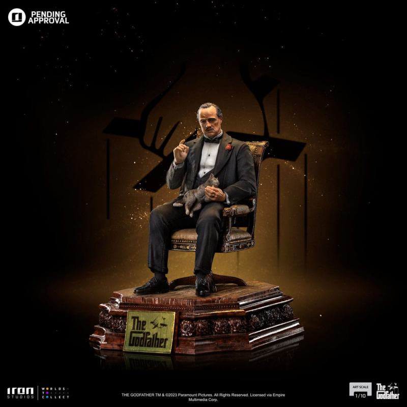 The Godfather Scale Statue 1/10 Don Vito Corelione 19 cm 8
