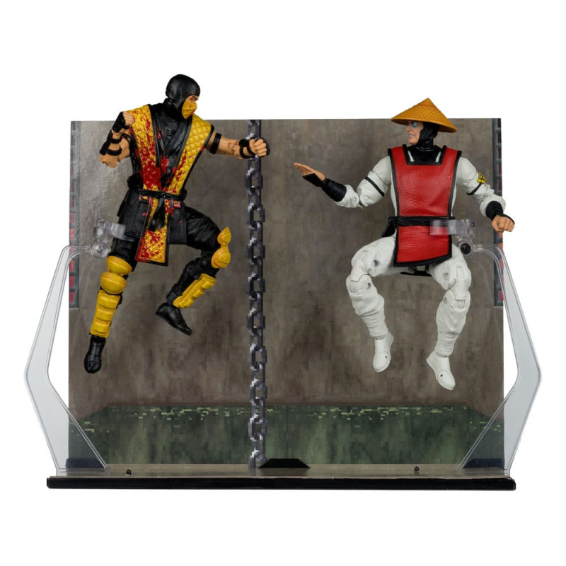 Mortal Kombat Action Figure 2-Pack Scorpion vs. Raiden (Klassics) 18 cm 6