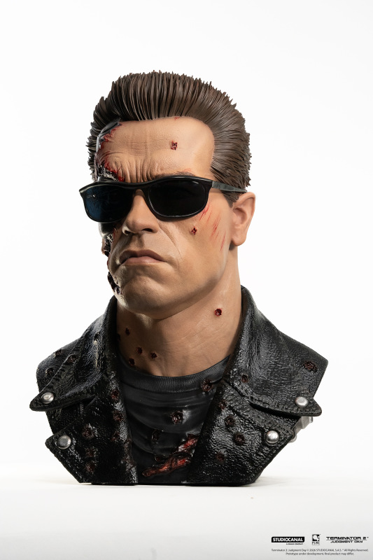 Terminator 2 : T-800 Model 101 Battle Damaged 1/1 Scale Art Mask 2