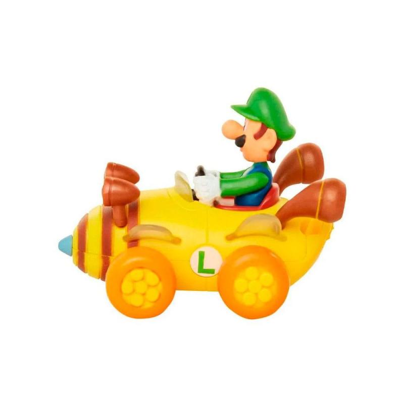 World of Nintendo Super Mario Kart Pullback Vehicles with Figures Wave 1 Assortment (12)