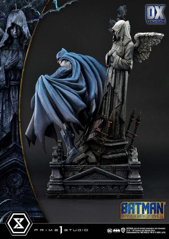 Batman Ultimate Premium Masterline Series Statue 1/4 Batman Rebirth Edition Blue Deluxe Version 71 c 4