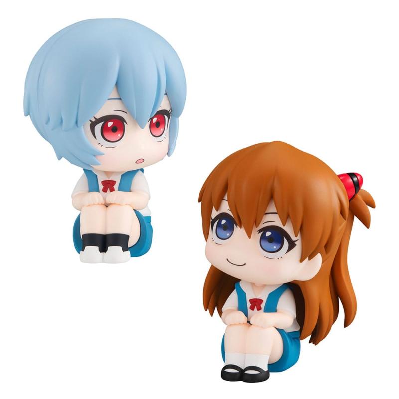 Evangelion: 3.0+1.0 Thrice Upon a Time Look Up PVC Statue Rei Ayanami & Shikinami Asuka Langley 11 c