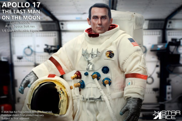 NASA Apollo 17 Action Figure 1/6 The Last Man on the Moon 30 cm 4