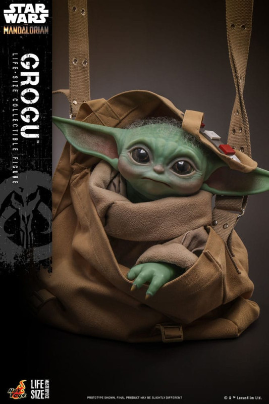 Star Wars: The Mandalorian Life-Size Masterpiece Actionfigur Grogu 37 cm 3