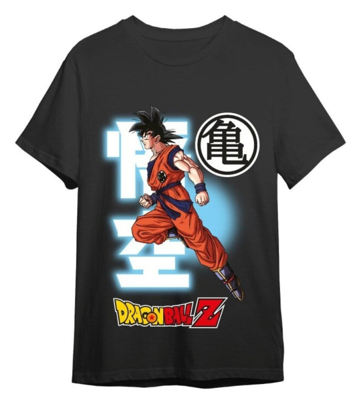 Dragon Ball Z T-Shirt Goku Fly Black Size XL 1