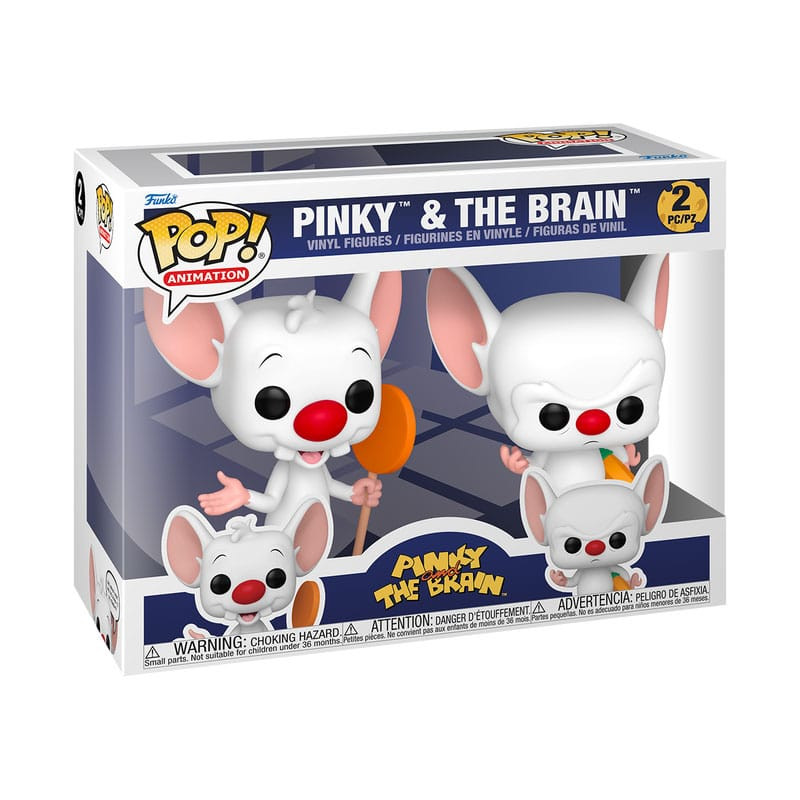Animaniacs POP! Television Vinyl Figures 2-Pack Pinky & The Brain 9 cm 1