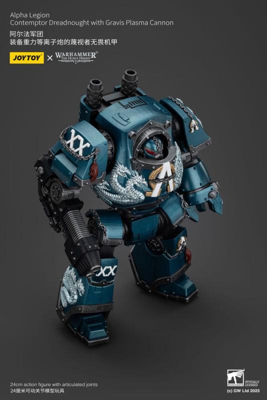 Warhammer The Horus Heresy Action Figure Alpha Legion Contemptor Dreadnought with Gravis Plasma Cann 1