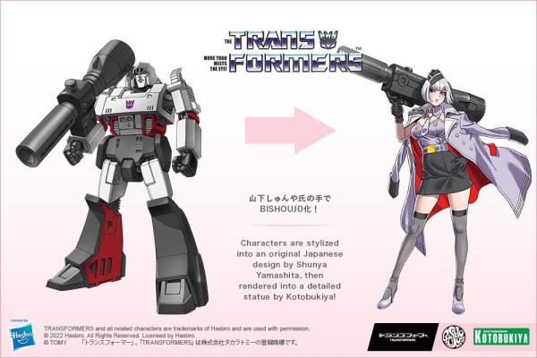 Transformers Bishoujo PVC Statue 1/7 Megatron Deluxe Edition 25 cm