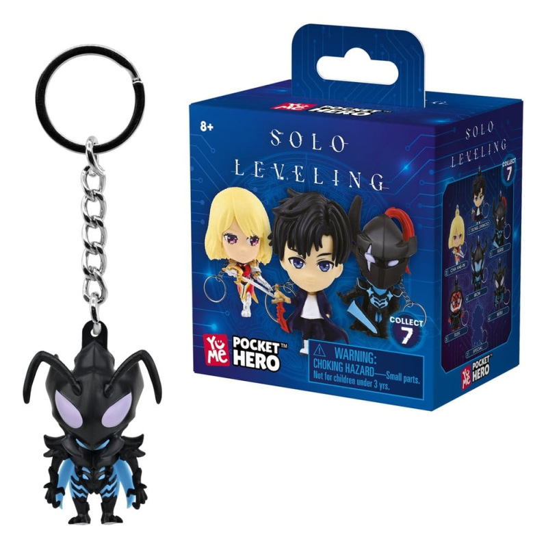 Solo Leveling Pocket Hero Keychain Series 1 Blind Box Display (12) 4