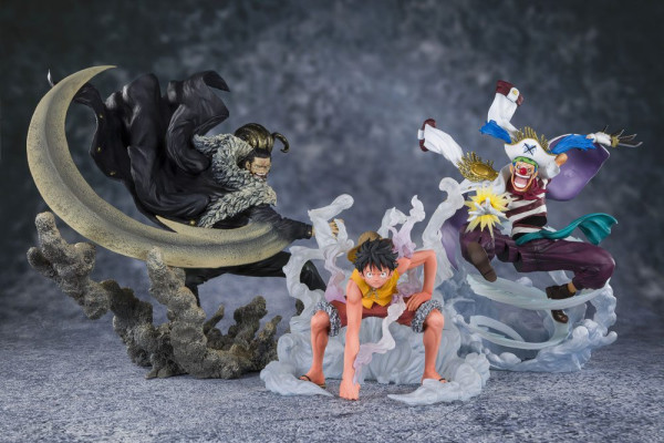 One Piece FiguartsZERO PVC Statue Monkey D. Luffy Summit Battle Reissue 12 cm 4