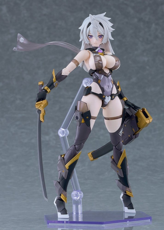 Cutie Honey Nova Plamatea Plastic Model Kit Black Honey 17 cm 1